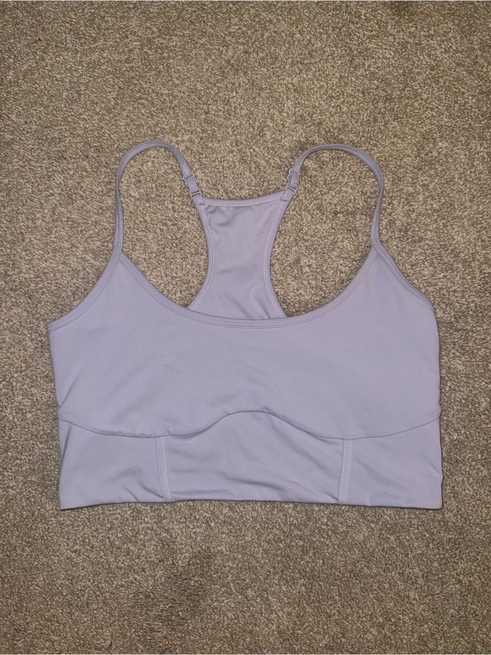 Blogilates - Women's Lavender Corset Racerback Sports Bra